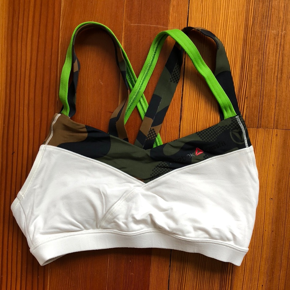 Double strap Reebok CrossFit sports bra